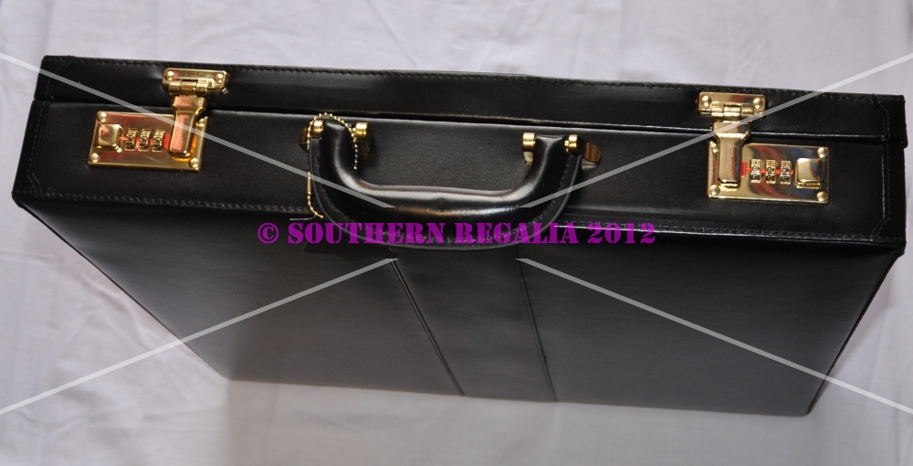 Regalia Briefcase - Leather [Grand Officer / Mark Provincial]